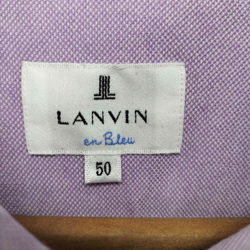 ランバンオンブルー LANVIN en Bleu L/Sシャツ メンズ EUR:50