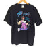 HAOMING フロントプリントクルーネック S/S Tシャツ メンズ JPN:L