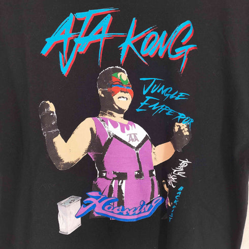 HAOMING フロントプリントクルーネック S/S Tシャツ メンズ JPN:L