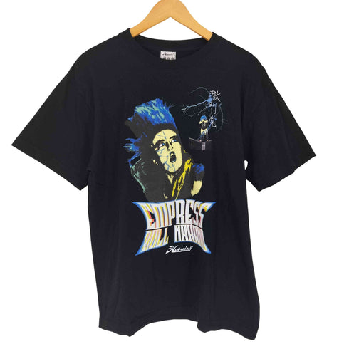 HAOMING フロントプリントクルーネック S/S Tシャツ メンズ JPN:L