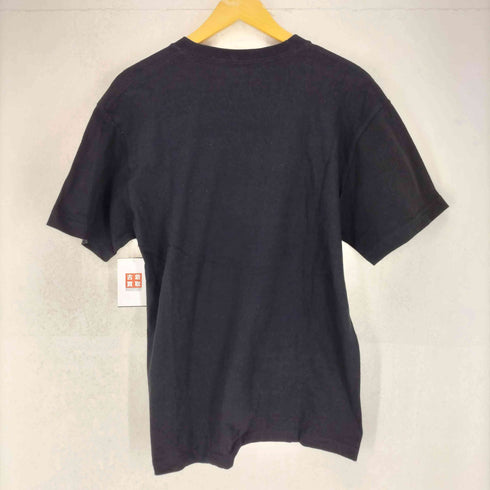 HAOMING フロントプリントクルーネック S/S Tシャツ メンズ JPN:L