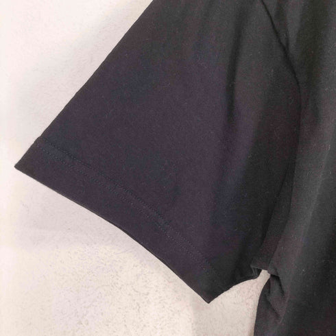 HAOMING フロントプリントクルーネック S/S Tシャツ メンズ JPN:L