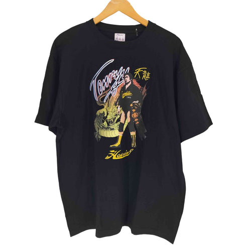 HAOMING フロントプリントクルーネック S/S Tシャツ メンズ JPN:XL