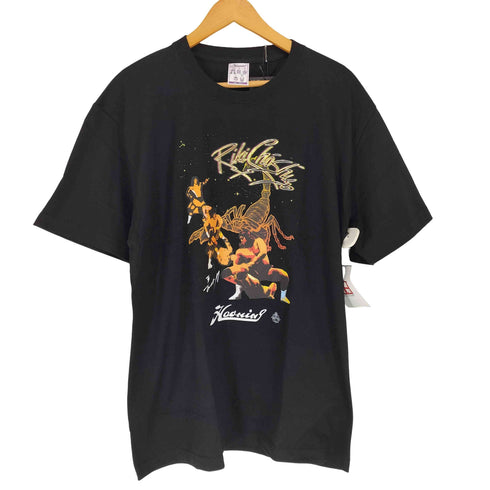 HAOMING フロントプリントクルーネック S/S Tシャツ メンズ JPN:XL