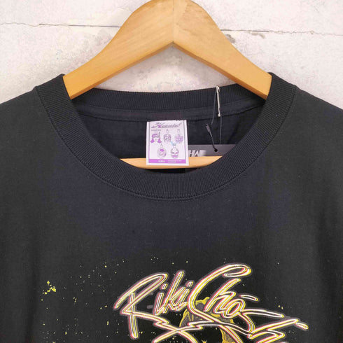 HAOMING フロントプリントクルーネック S/S Tシャツ メンズ JPN:XL