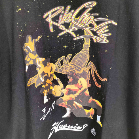HAOMING フロントプリントクルーネック S/S Tシャツ メンズ JPN:XL
