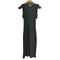 ザラ ZARA リブニット ロングワンピース フリル袖 レディース import:M