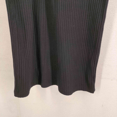 ザラ ZARA リブニット ロングワンピース フリル袖 レディース import:M