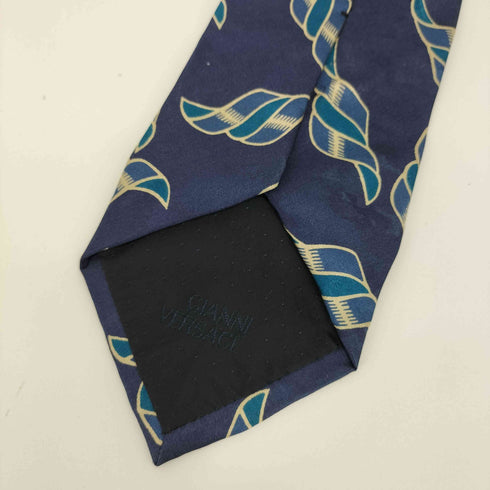 ジャンニヴェルサーチ GIANNI VERSACE 総柄シルクネクタイ メンズ