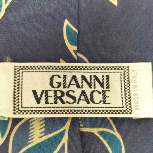 ジャンニヴェルサーチ GIANNI VERSACE 総柄シルクネクタイ メンズ
