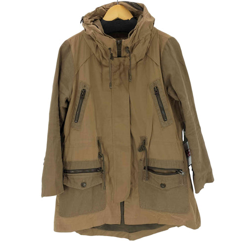 ザラ ZARA 切り替えフーデッドジャケット レディース JPN:L