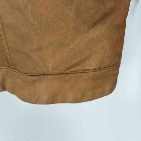 マカフィー MACPHEE lamb leather レザージャケット レディース JPN:38