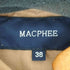 マカフィー MACPHEE lamb leather レザージャケット レディース JPN:38