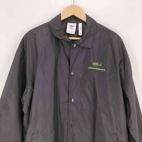 アディダス adidas TORSION COACH JACKET 両面 プリント コーチジャケット メンズ O