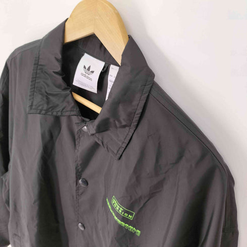 アディダス adidas TORSION COACH JACKET 両面 プリント コーチジャケット メンズ O