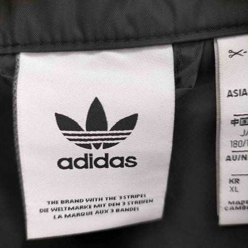 アディダス adidas TORSION COACH JACKET 両面 プリント コーチジャケット メンズ O
