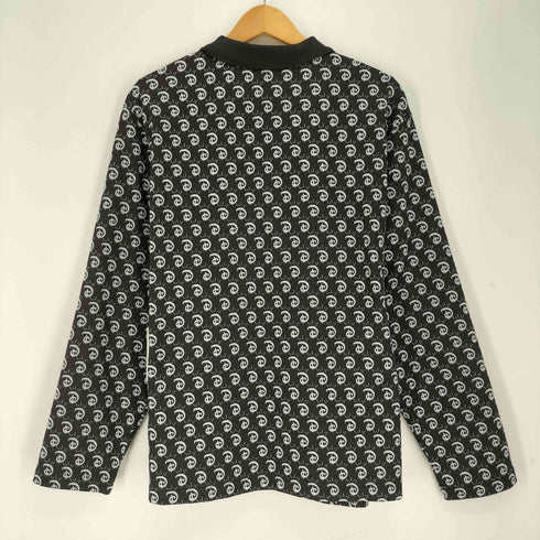 エイチアンドエム H&M テーマパーク 100th 記念 総柄 ニットポロ メンズ import:XL