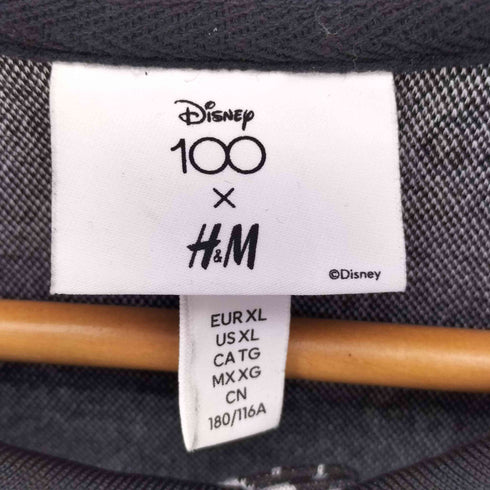 エイチアンドエム H&M テーマパーク 100th 記念 総柄 ニットポロ メンズ import:XL