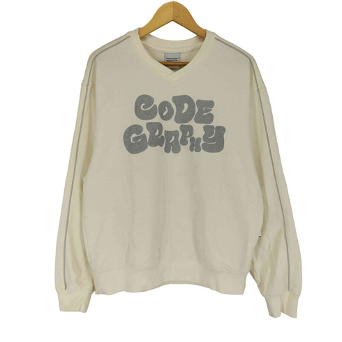 codegraphy Vネックスウェットシャツ レディース JPN:M