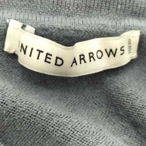 ユナイテッドアローズ UNITED ARROWS コットンハイゲージ クルーネック ニット セーター メンズ JPN:L