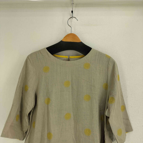 koibito misaki レーヨンリネン 刺繍デザイン ブラウス レディース M~L
