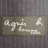 アニエスベーオム Agnes b.homme 00S ルーマニア製 ピンストライプ 2Bテーラードジャケット メンズ JPN:50