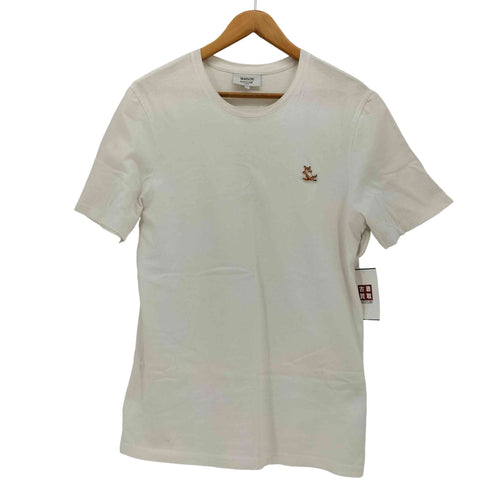 メゾンキツネ MAISON KITSUNE CHILLAX FOX チラックス フォックス レギュラー S/S Tシャツ メンズ import:S