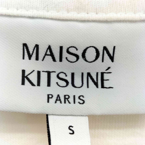 メゾンキツネ MAISON KITSUNE CHILLAX FOX チラックス フォックス レギュラー S/S Tシャツ メンズ import:S