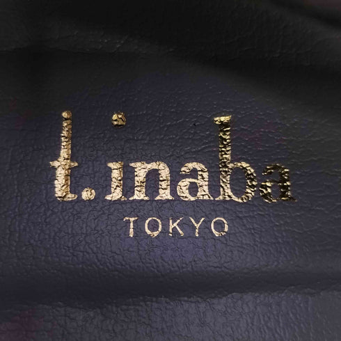 イナバ t.inaba ストーン 厚底 パンプス レディース JPN:24