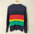 ポロラルフローレン POLO RALPH LAUREN マルチボーダー エンブレム刺繍 ラガーシャツ メンズ import:S