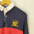 ポロラルフローレン POLO RALPH LAUREN マルチボーダー エンブレム刺繍 ラガーシャツ メンズ import:S