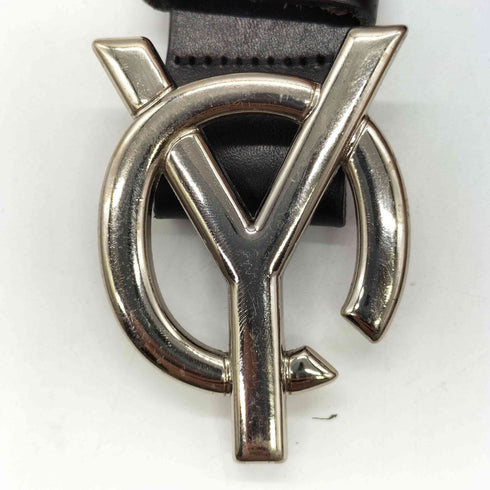 オーワイ OY LOGO LEATHER BELT ロゴ レザー ベルト メンズ
