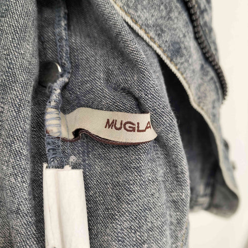 MUGLA ウォッシュドデニムパーカ レディース JPN:M