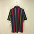 トミーヒルフィガー TOMMY HILFIGER 90s-00s ストライプ 鹿の子ポロシャツ メンズ JPN:L