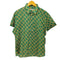 ROBERT FRIEDMAN イタリア製 コットン100 幾何学柄 S/S シャツ メンズ import:XL