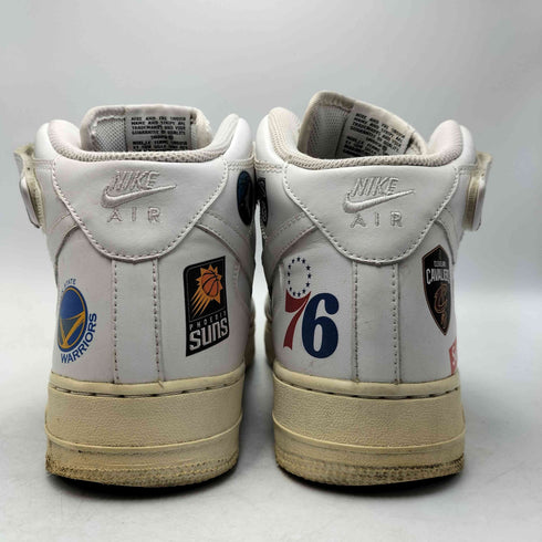シュプリーム Supreme 17SS AIR FORCE 1 MID 07 NBA White エアフォース ミッド メンズ JPN:28.5
