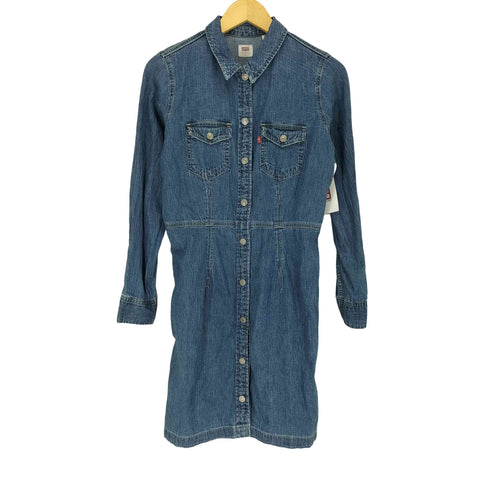 リーバイス Levis デニムシャツワンピース レディース JPN:M