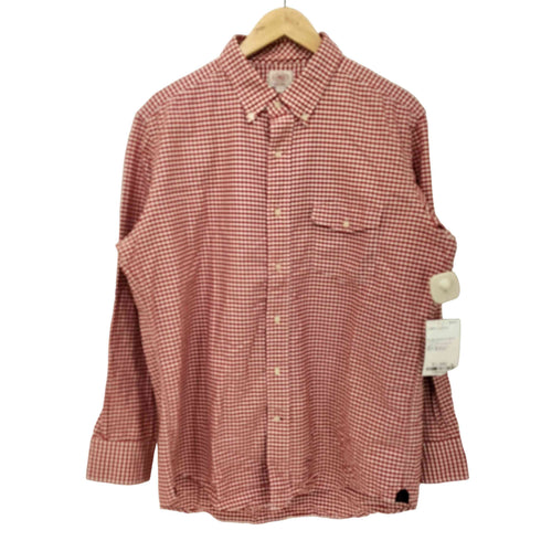 ジェイプレス J.PRESS RED LABEL ギンガムチェック ボタンダウン L/S シャツ メンズ LL
