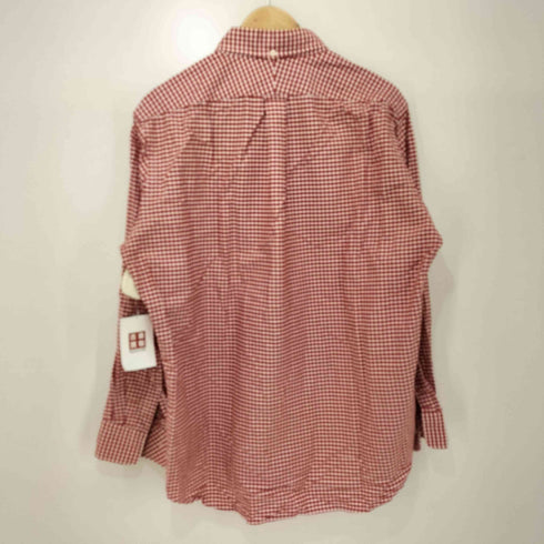 ジェイプレス J.PRESS RED LABEL ギンガムチェック ボタンダウン L/S シャツ メンズ LL