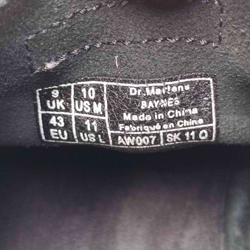 ドクターマーチン Dr.Martens BAYNES ハイカット スニーカー メンズ EUR:43