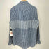 ジェイプレス J.PRESS RED LABEL ギンガムチェック ストライプ切替 ボタンダウン L/S シャツ メンズ LL