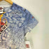 ハーレーダビッドソン HARLEY-DAVIDSON ファイヤーパターン 総柄 両面 プリント Tシャツ レディース import:M