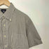 ジェイプレス J.PRESS ギンガムチェック シアサッカー ボタンダウン S/S シャツ メンズ LL