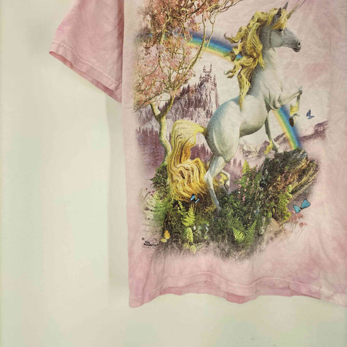 ザマウンテン the mountain ユニコーン プリント Tシャツ レディース import:S