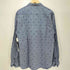 ナパピリ NAPAPIJRI ノルウェー国旗 刺繍 ジャガード シャンブレー L/S シャツ メンズ import:XL