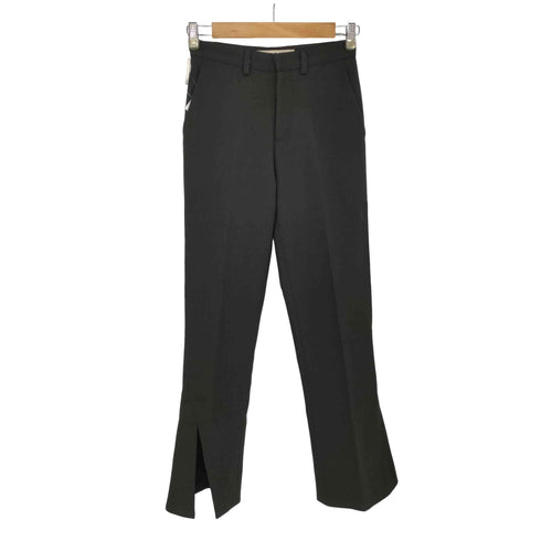 ラインヴァンド LEINWANDE Georgie Slit Trousers スリットフレアパンツ レディース FREE