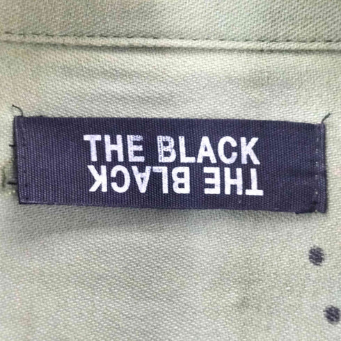 THE BLACK THE BLACK ペイントカスタム ミリタリーフィールドジャケット street メンズ