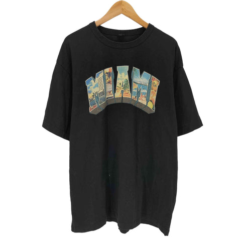 アヴィレックス AVIREX MIAMI ロゴプリント 半袖Tシャツ メンズ 2XL