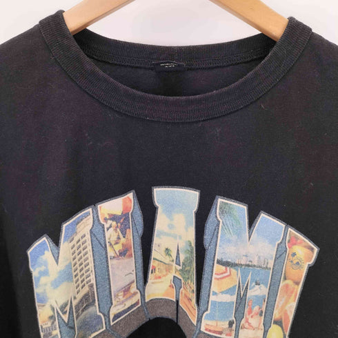 アヴィレックス AVIREX MIAMI ロゴプリント 半袖Tシャツ メンズ 2XL
