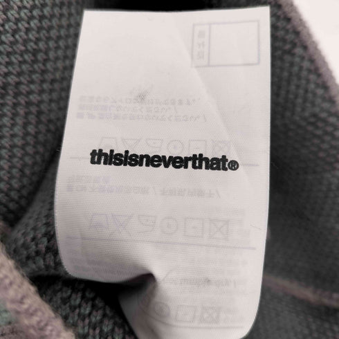 ディスイズネバーザット thisisneverthat Grateful Dead Lightning Bear Knit Mini Bag ベア ニットミニバッグ メンズ